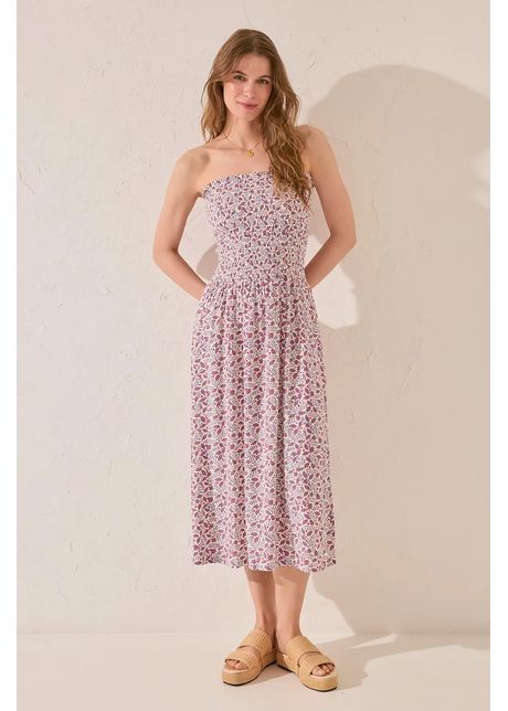 Women secret rochie culoarea violet midi evazati 4479832