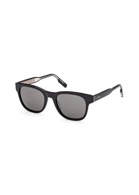 Zegna ochelari de soare b rba i culoarea negru ez0222 5201a