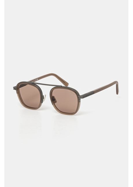 Zegna ochelari de soare culoarea argintiu ez0231 5145e