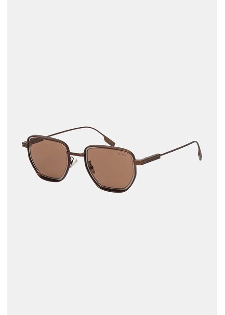 Zegna ochelari de soare culoarea maro ez0256 4938e